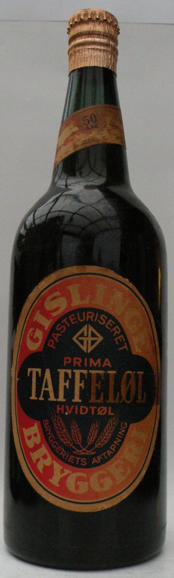 Gislinge Prima Taffeøl Hvidtøl