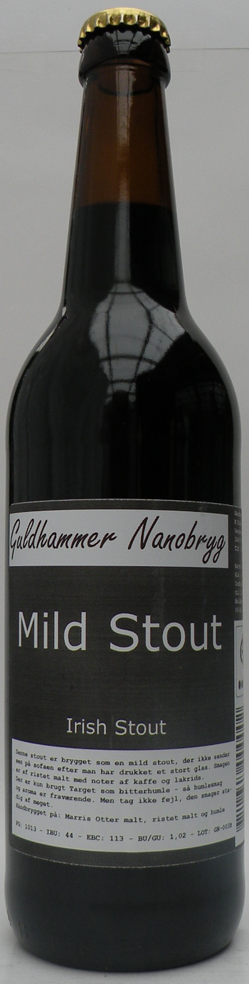 Guldhammer Nanobryg Mild Stout