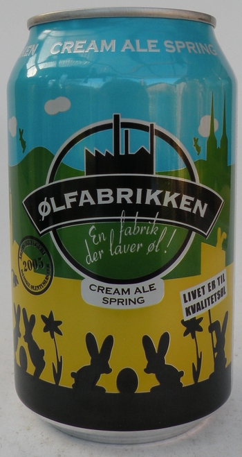 Ølfabrikken Creme Ale Spring