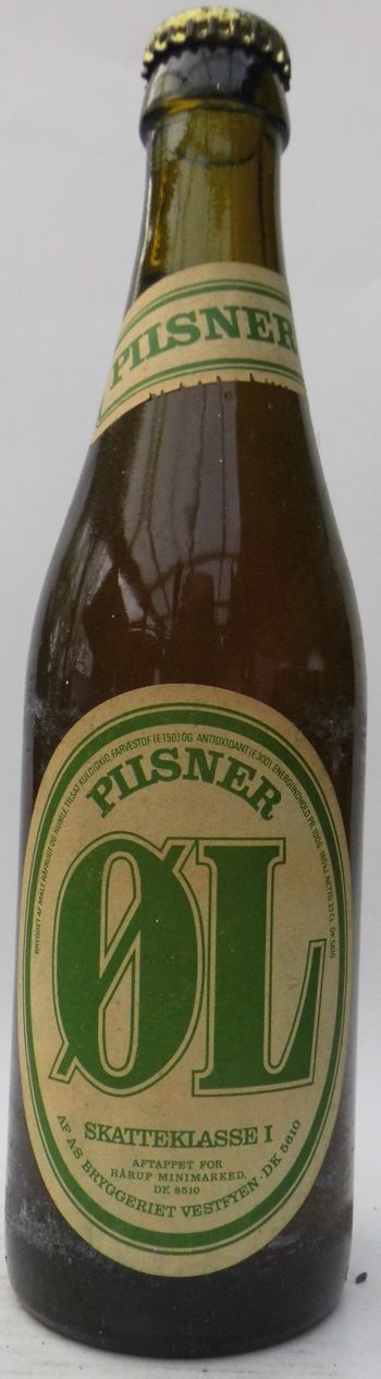 Vestfyn Øl Pilsner Hårup Minimarked