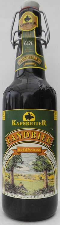 Kapsreiter Landbier goldbraun