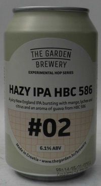 Garden Hazy IPA HBC 586