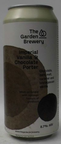 Garden Imperial Vanilla chocolate porter