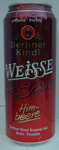 Berliner Kindl Weisse mit schuss