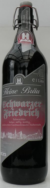 Heine Bräu Schwarzer Friedrich