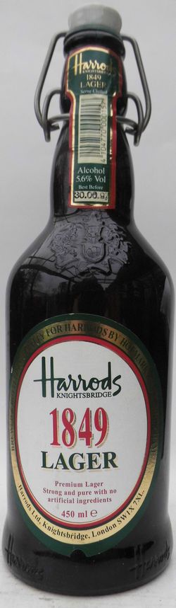 Hofbrau Harrods Lager