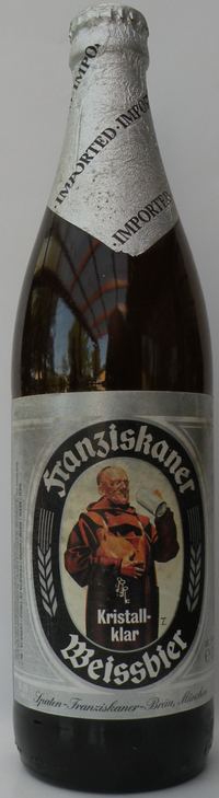 Franziskaner Kristallklar Weissbier