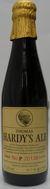 O'Hanlon's Thomas Hardys Ale 2006