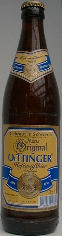 Oettinger Hefeweissbier